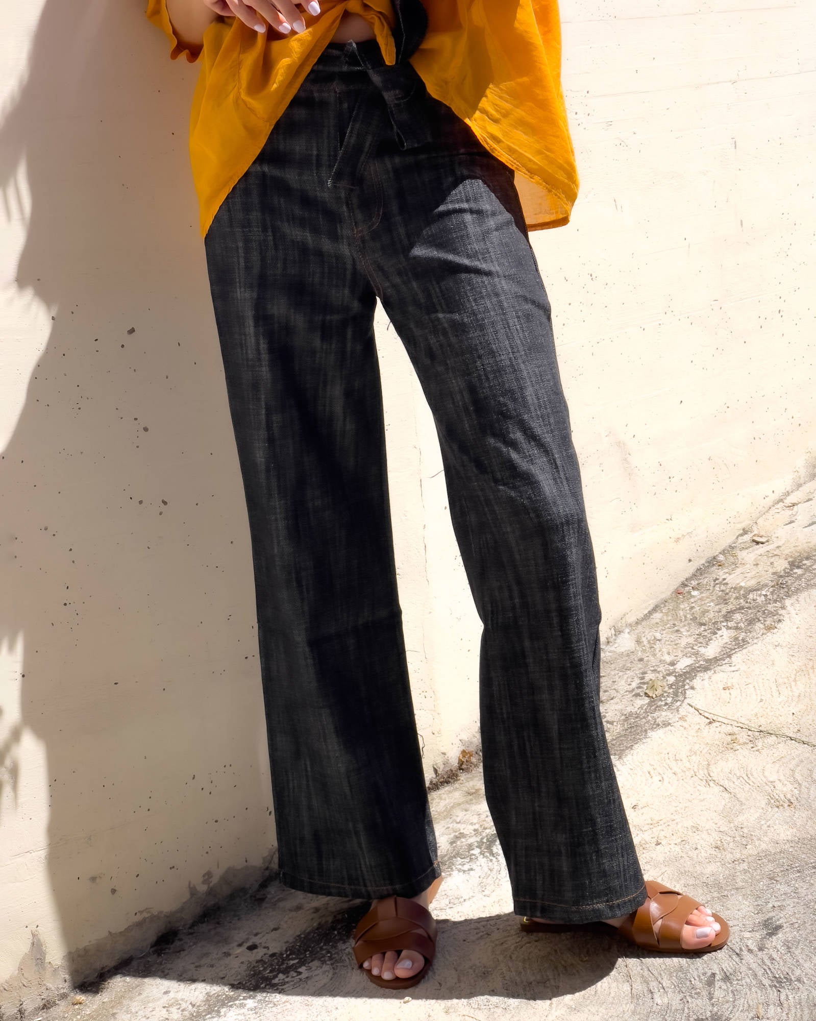 PANTALONE DENIM FRANKLIN NERO