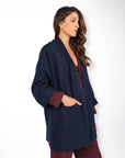 CARDIGAN OVER IN MAGLIA HALLA BLU