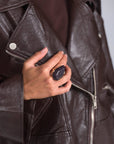ANELLO MARTE ORO BLACK