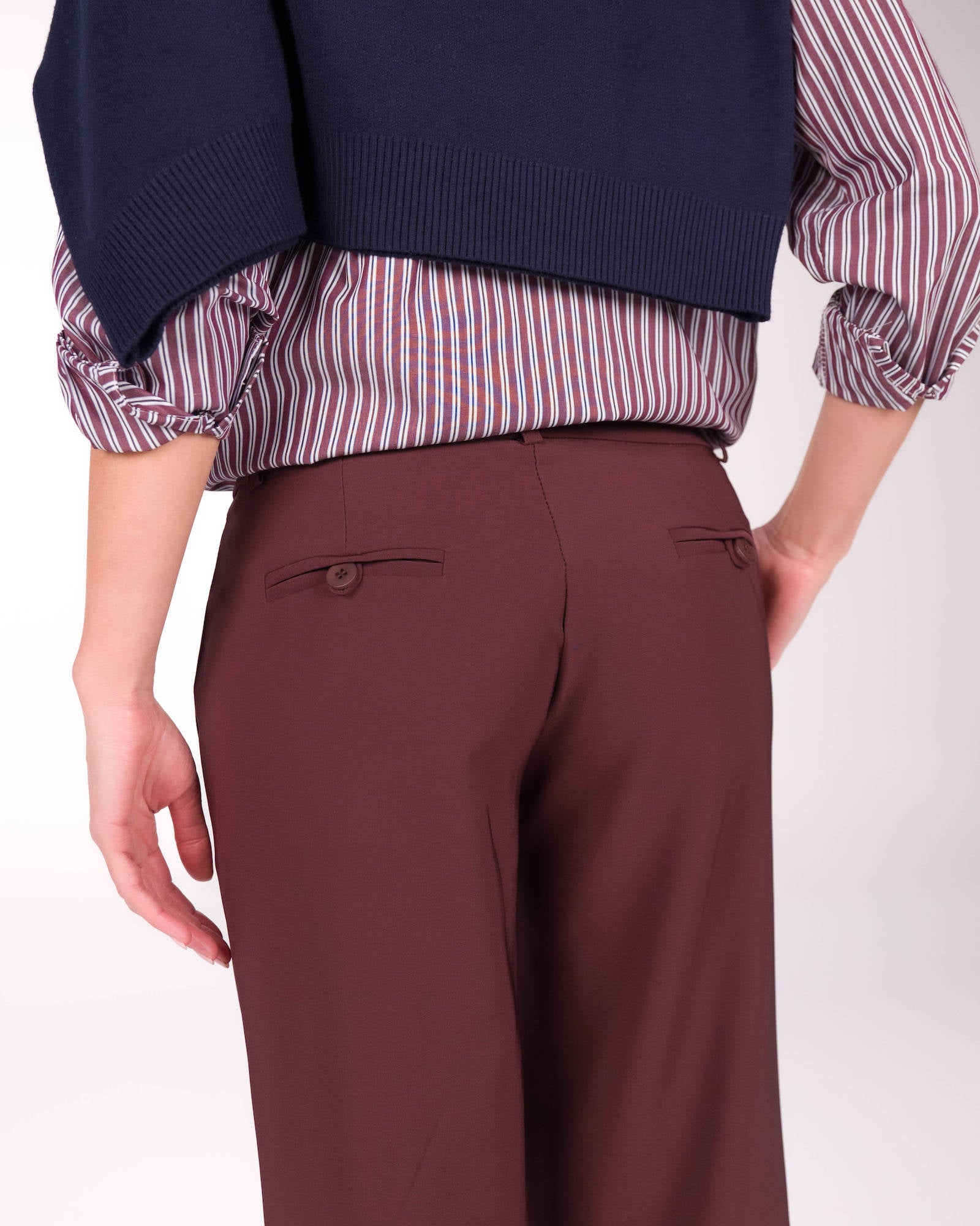 PANTALONE DERNA BORDEAUX