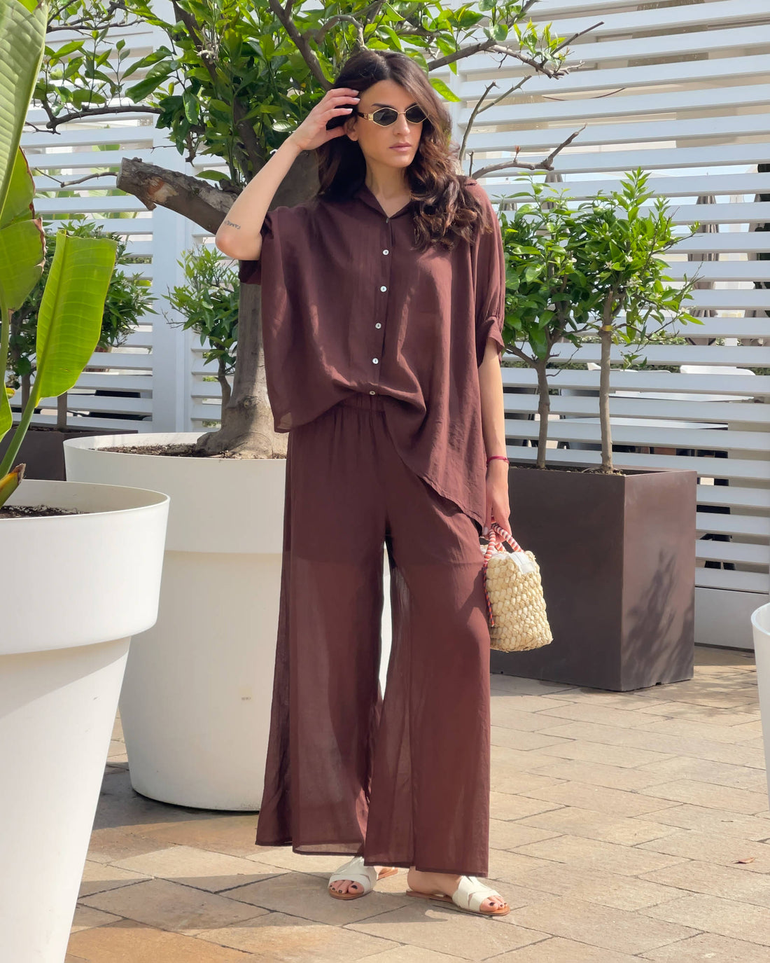 PANTALONE MOORE CHOCO