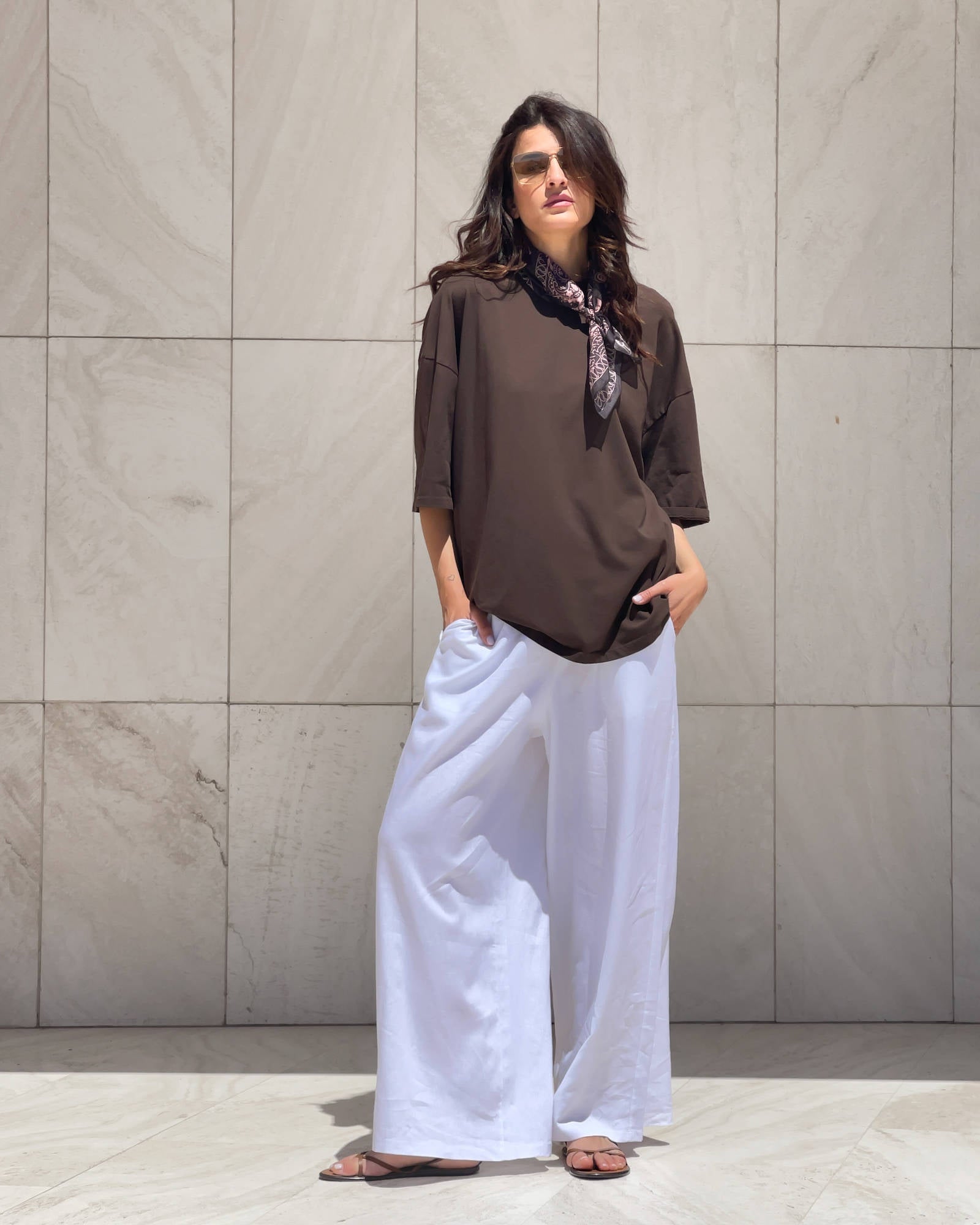 T-SHIRT HELENA CIOCCOLATO