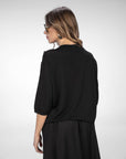 MAGLIA IN VISCOSA SPYCE NERO
