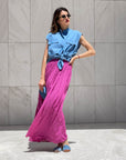 CAMICIA KAPRICE IN CHAMBRAY CHIARO