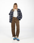PANTALONE VELLUTO IRISH ORZO