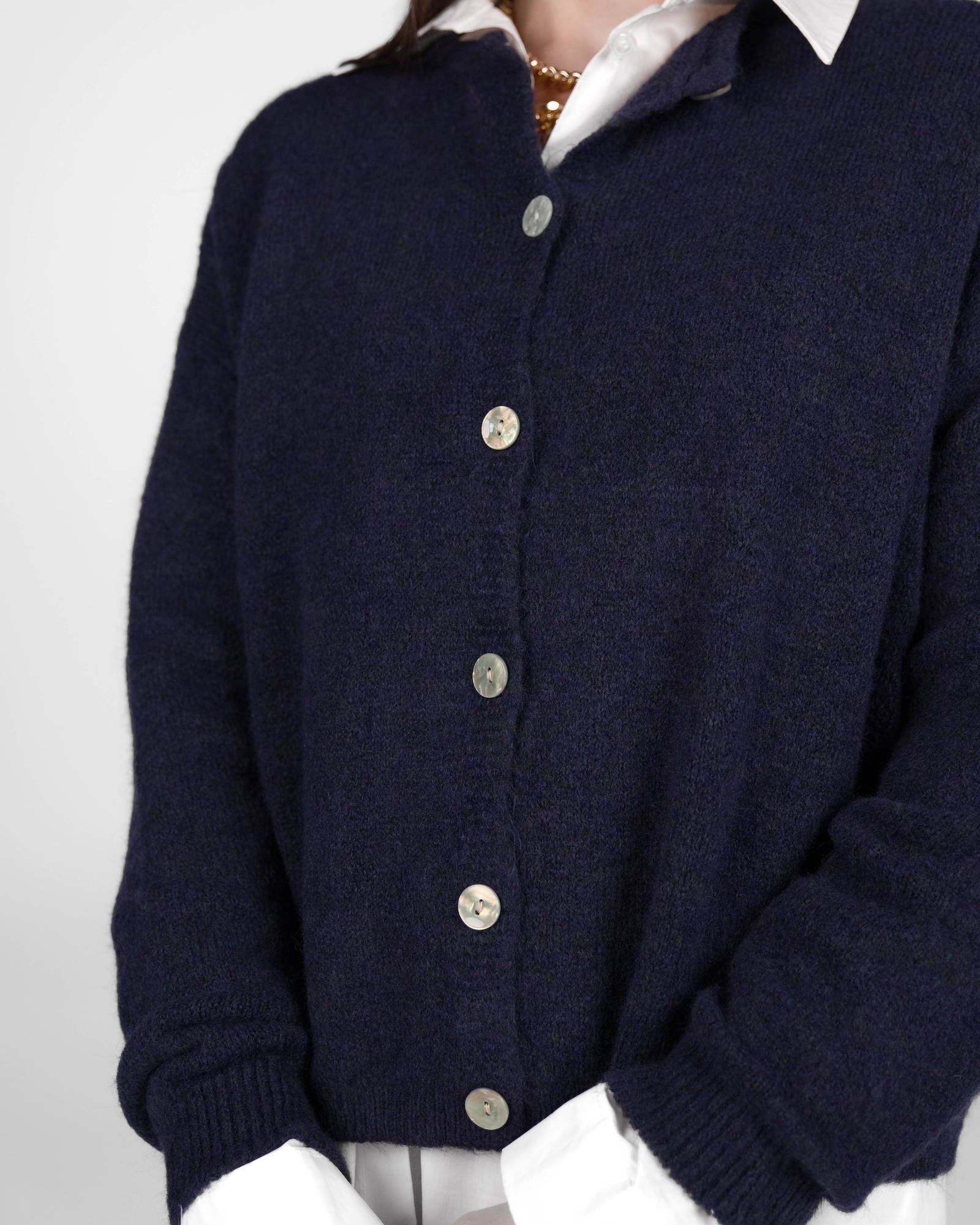 CARDIGAN LEA BLU NAVY