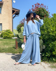 BLUSA SORRENTO DENIM