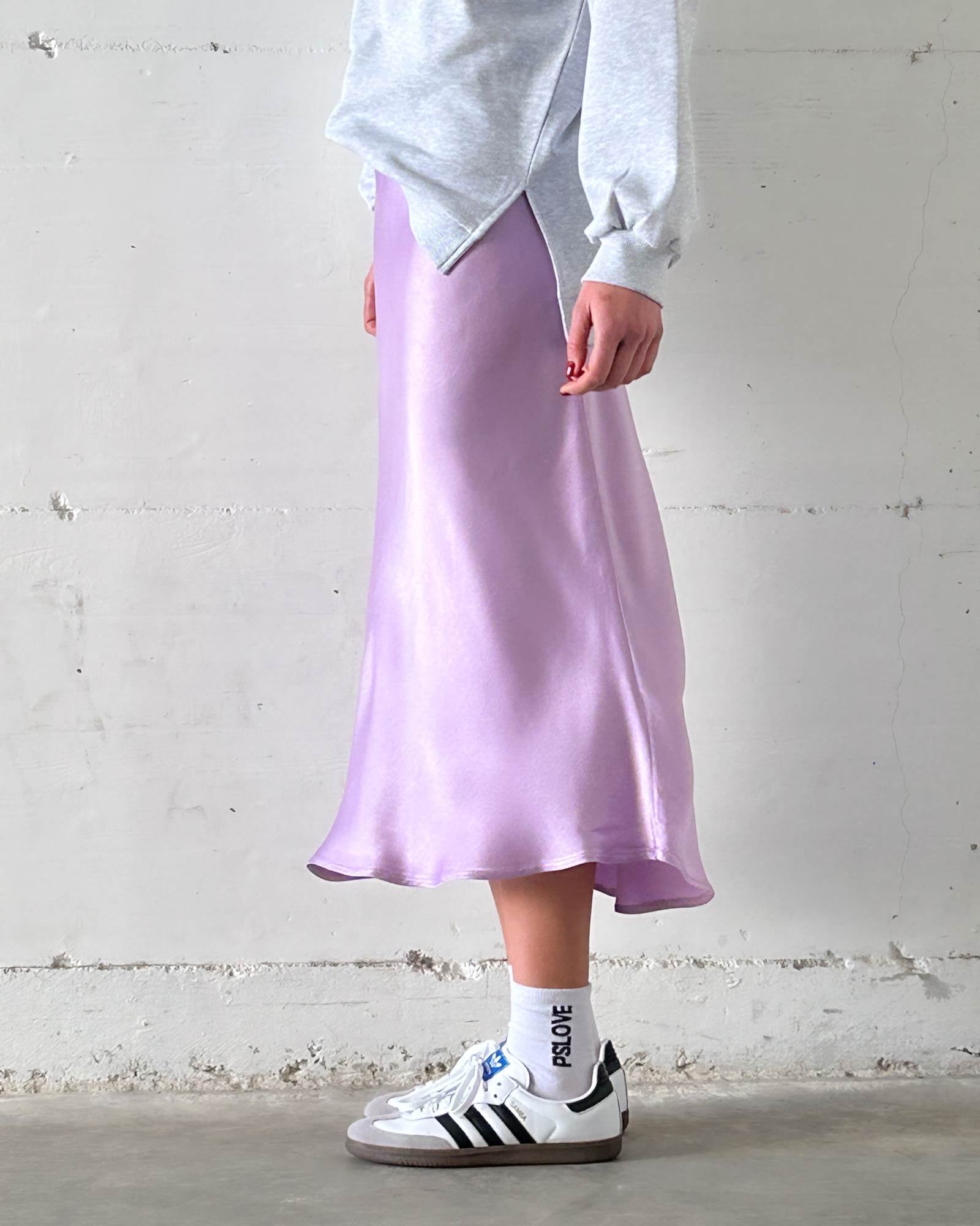 GONNA MIDI CLELIA ORCHIDEA
