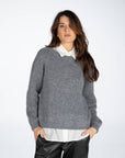 PULL LEONTINE GRIGIO
