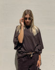T-SHIRT OVER LINDSEY MORO