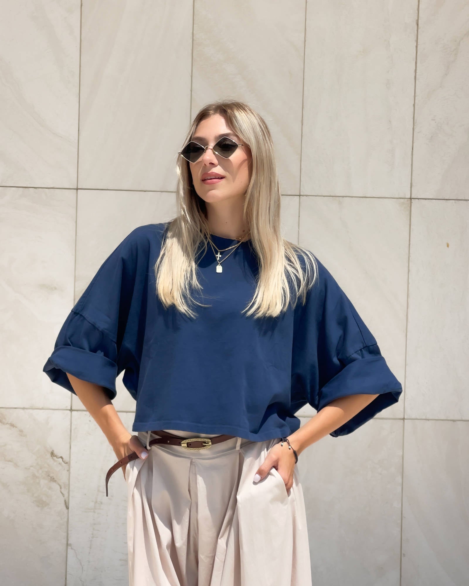TSHIRT SALLY BLUE