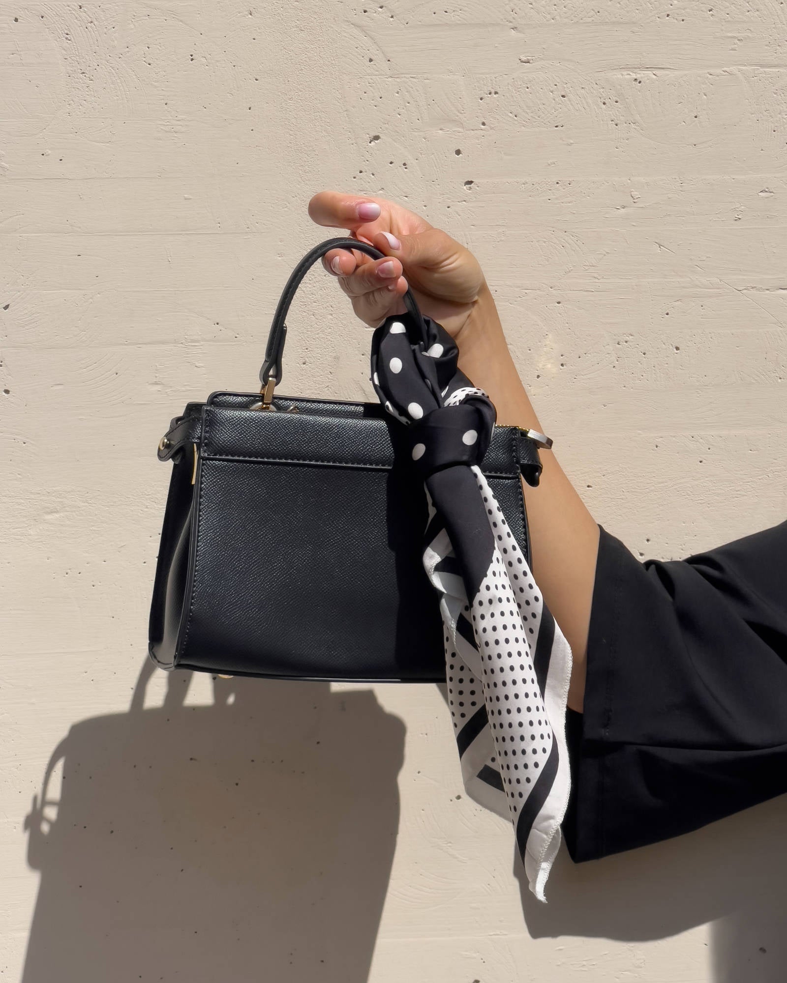 BORSA A MANO POLINA NERO