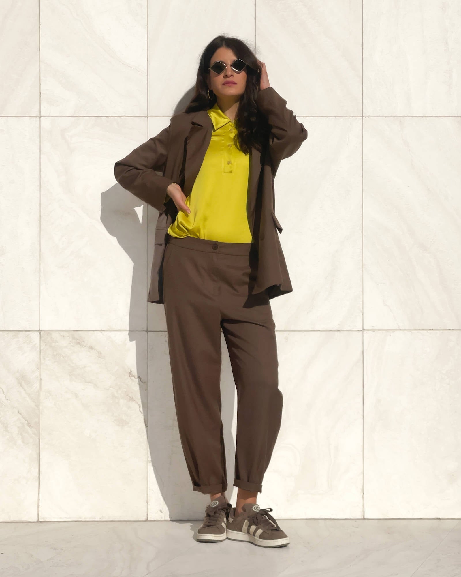 POLO SATIN NORA ACACIA