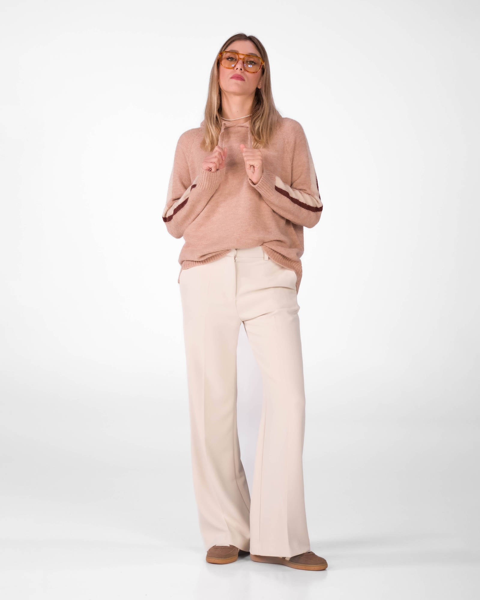 PULL TABATA ROSA PANNA RUGGINE