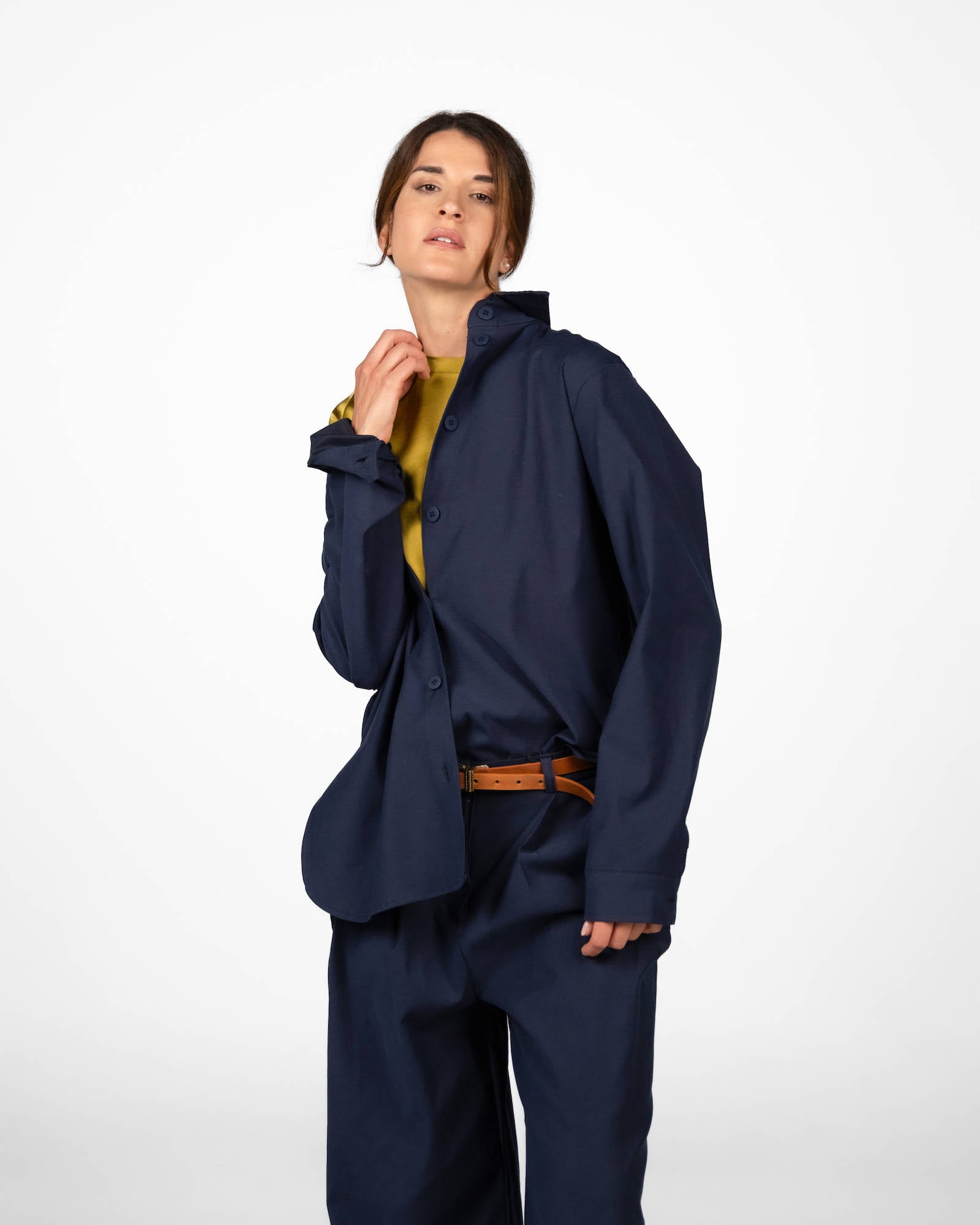 CAMICIA FRAME BLU