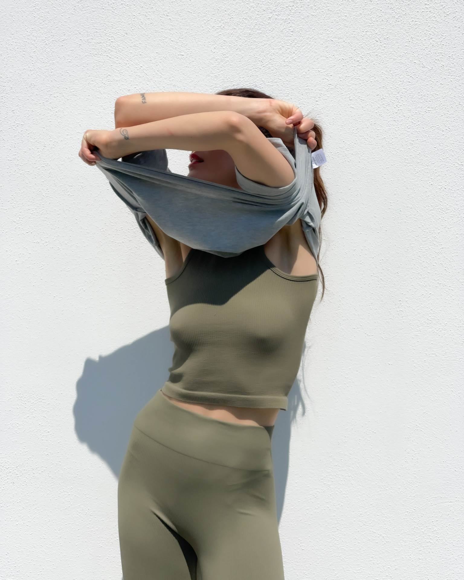 SEAMLESS LEGGINGS ALTHAEA IGUANA