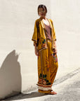 PANTALONE PALM SENAPE