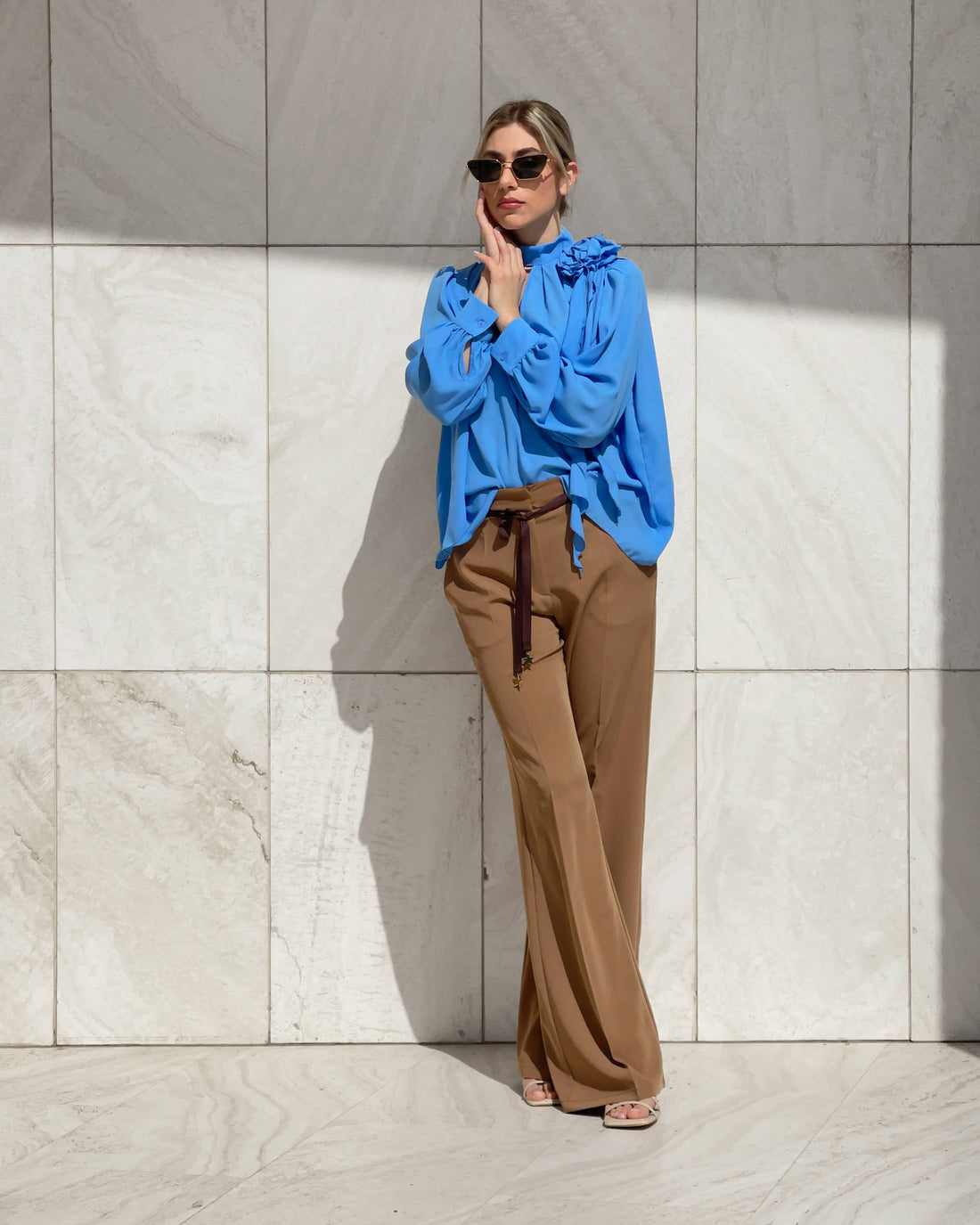 BLUSA IN GEORGETTE EUDORA FIORDALISO