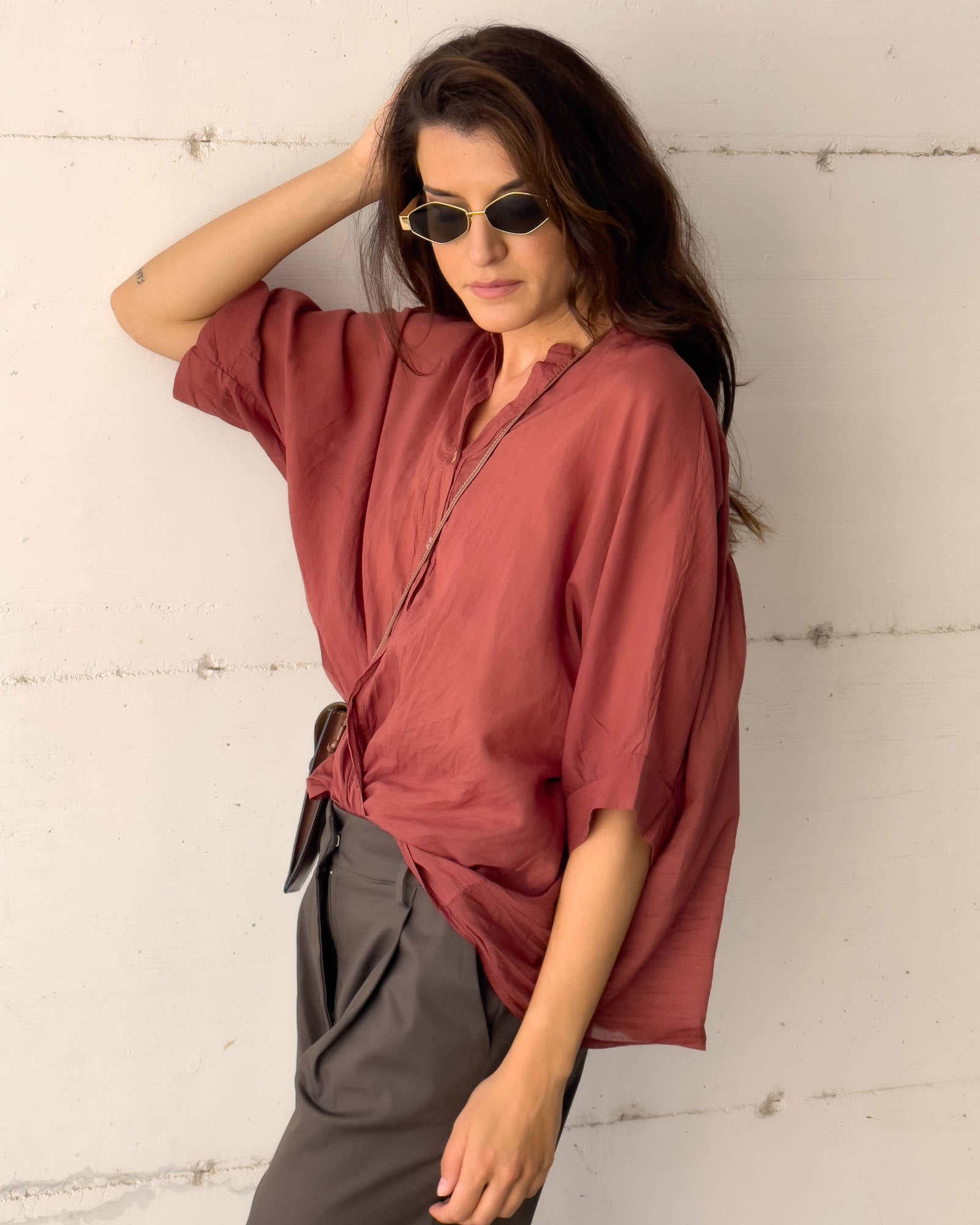 CAMICIA PENELOPE BRUCIATO