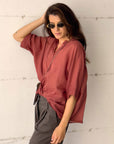 CAMICIA PENELOPE BRUCIATO