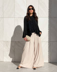 PANTALONE OLIMPIA PE SABBIA