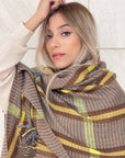 SCIARPA JAMIE TAUPE
