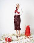 GONNA PAILLETTES STACY RUBINO