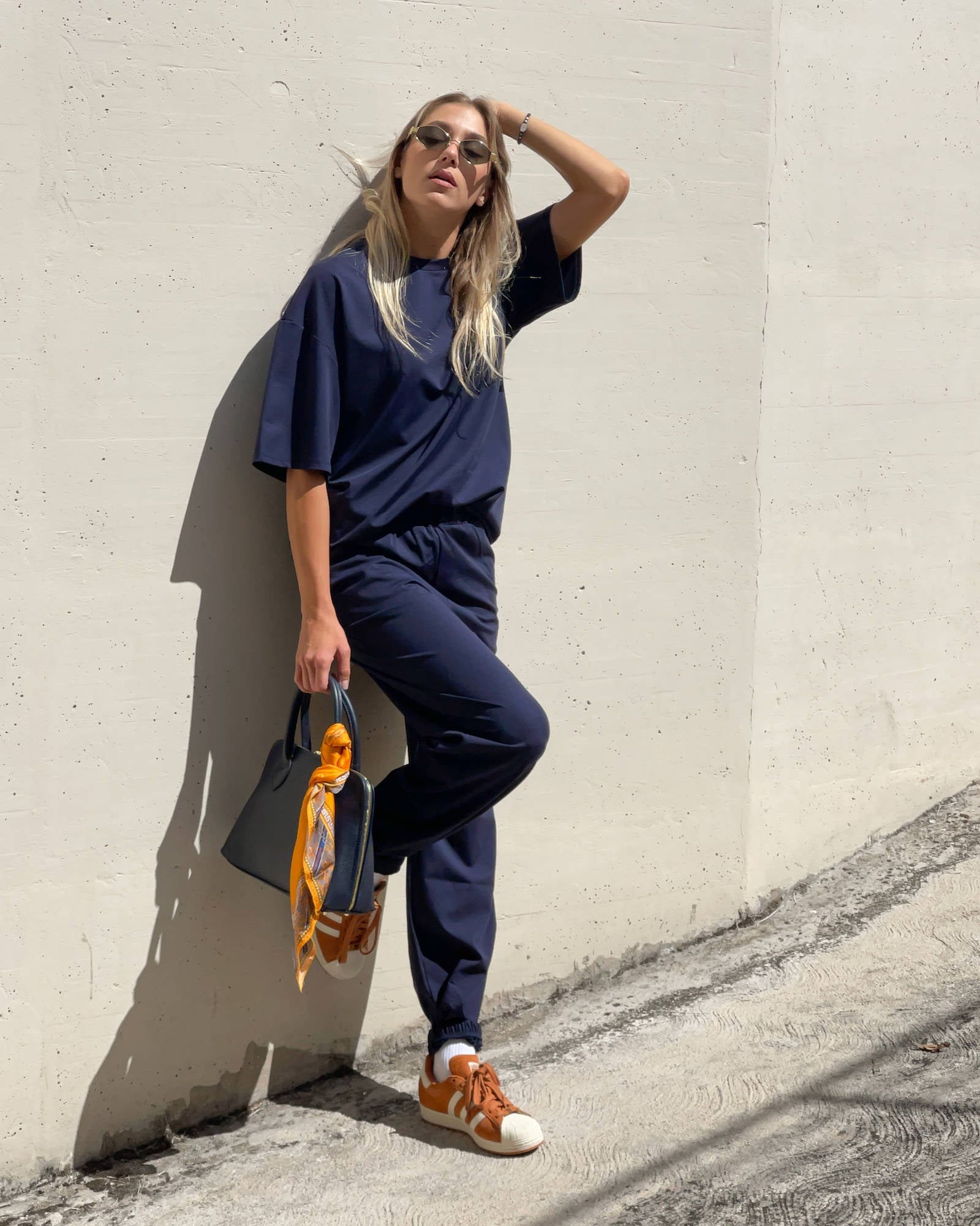 PANTALONE JOGGER AMBER BLU