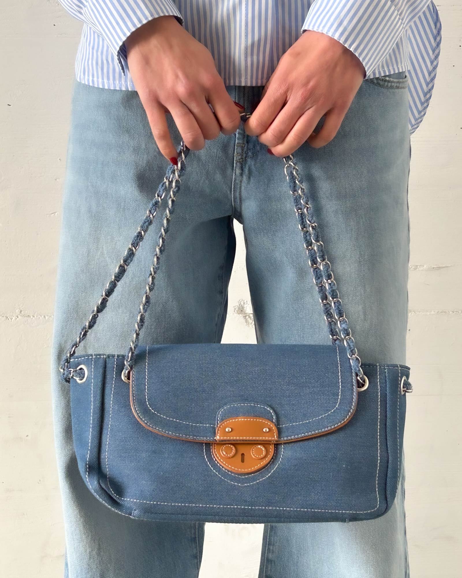 URBAN DENIM SLING CHIARO