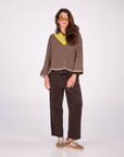 PULL ELIZA FANGO BEIGE LIME