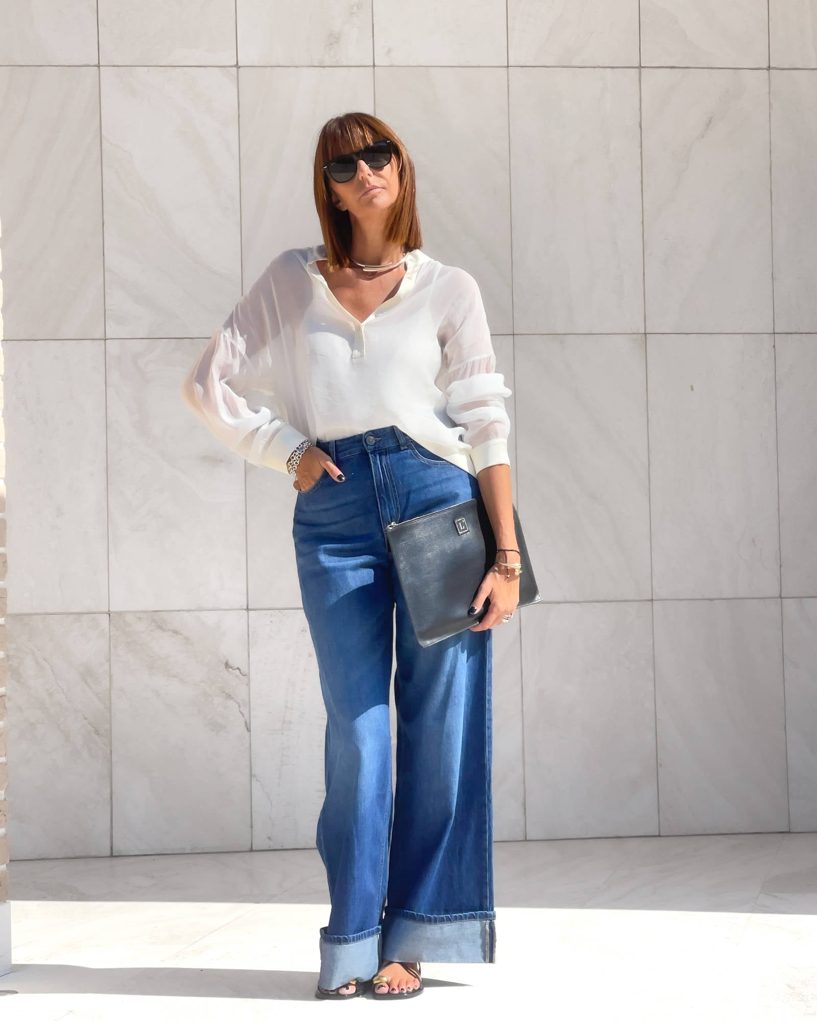 DENIM CON RISVOLTO ROMA