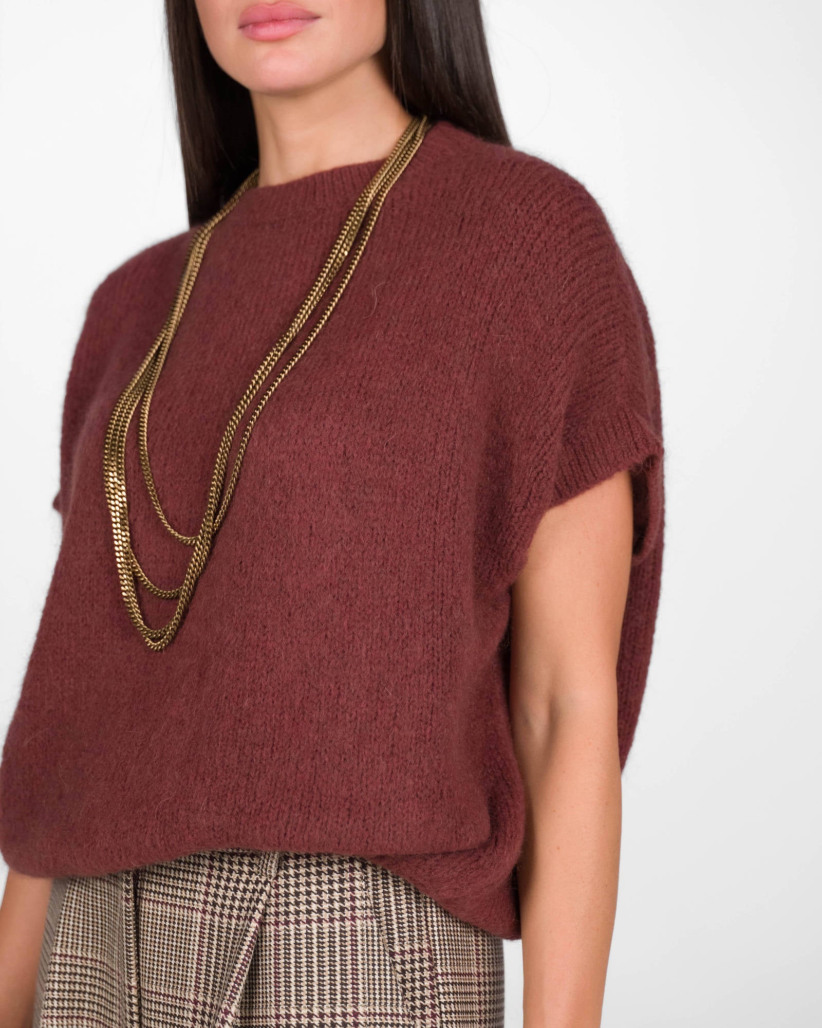 MAGLIA SENZA MANICHE ALICE HOT CHOCO