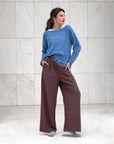 PULL CON FRANGE ANDYE DENIM