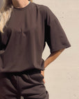 T-SHIRT AMBER CHOCO