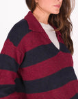 PULL JENNY BORDEAUX BLU