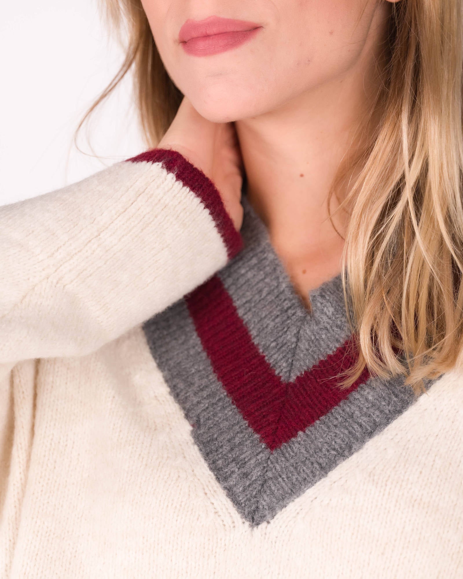 PULL ELIZA CALCE VINO GRIGIO