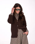 CARDIGAN SAMIRA CHOCO