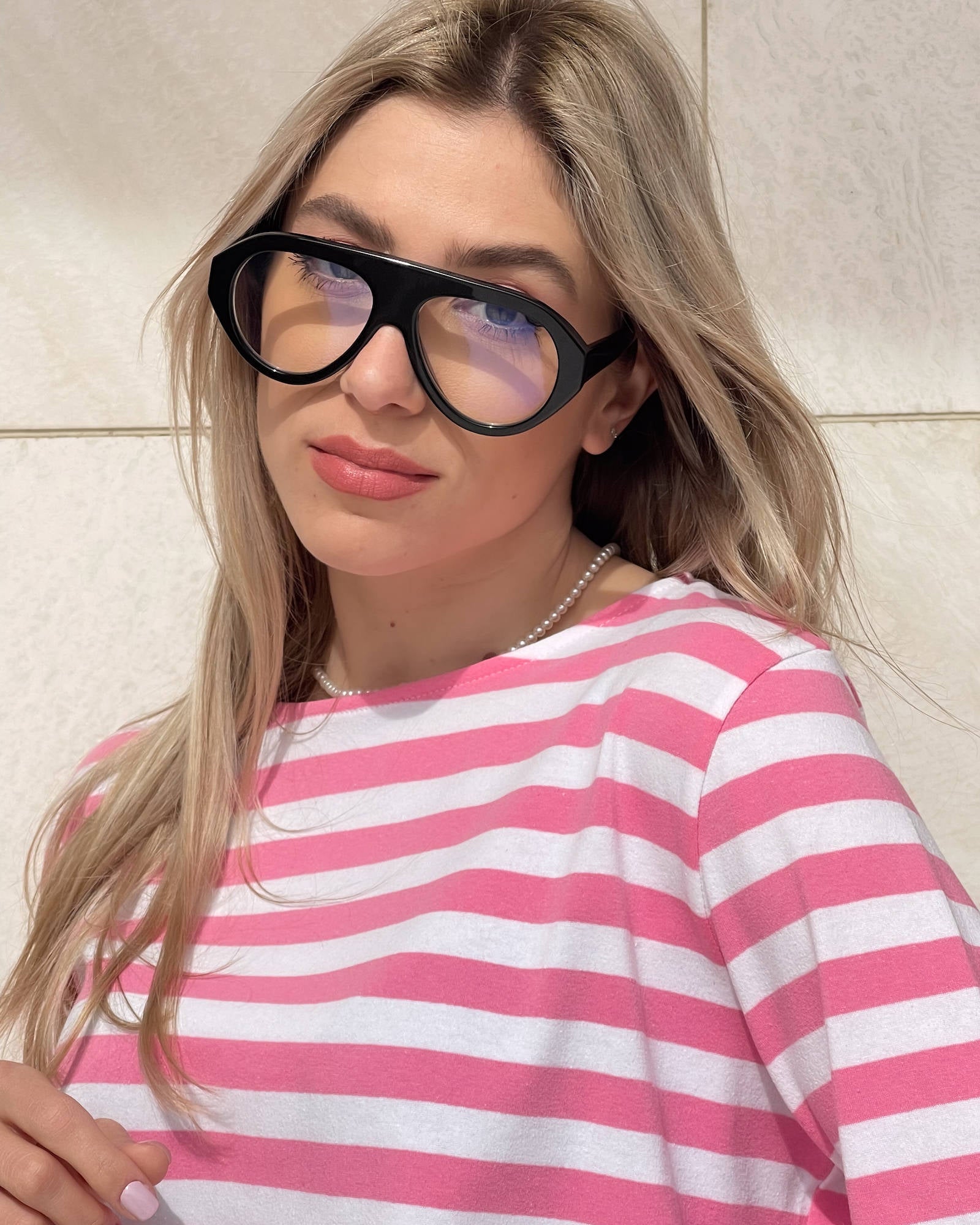 T-SHIRT BINARIO ROSA