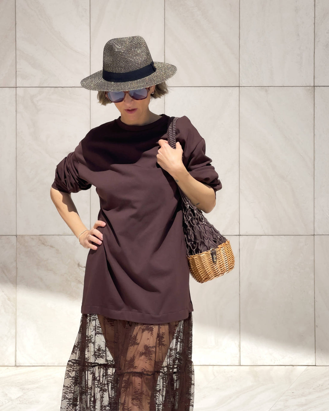 CAPPELLO PANAMA LUX NERO