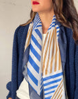 FOULARD ESPOSENDE BLU