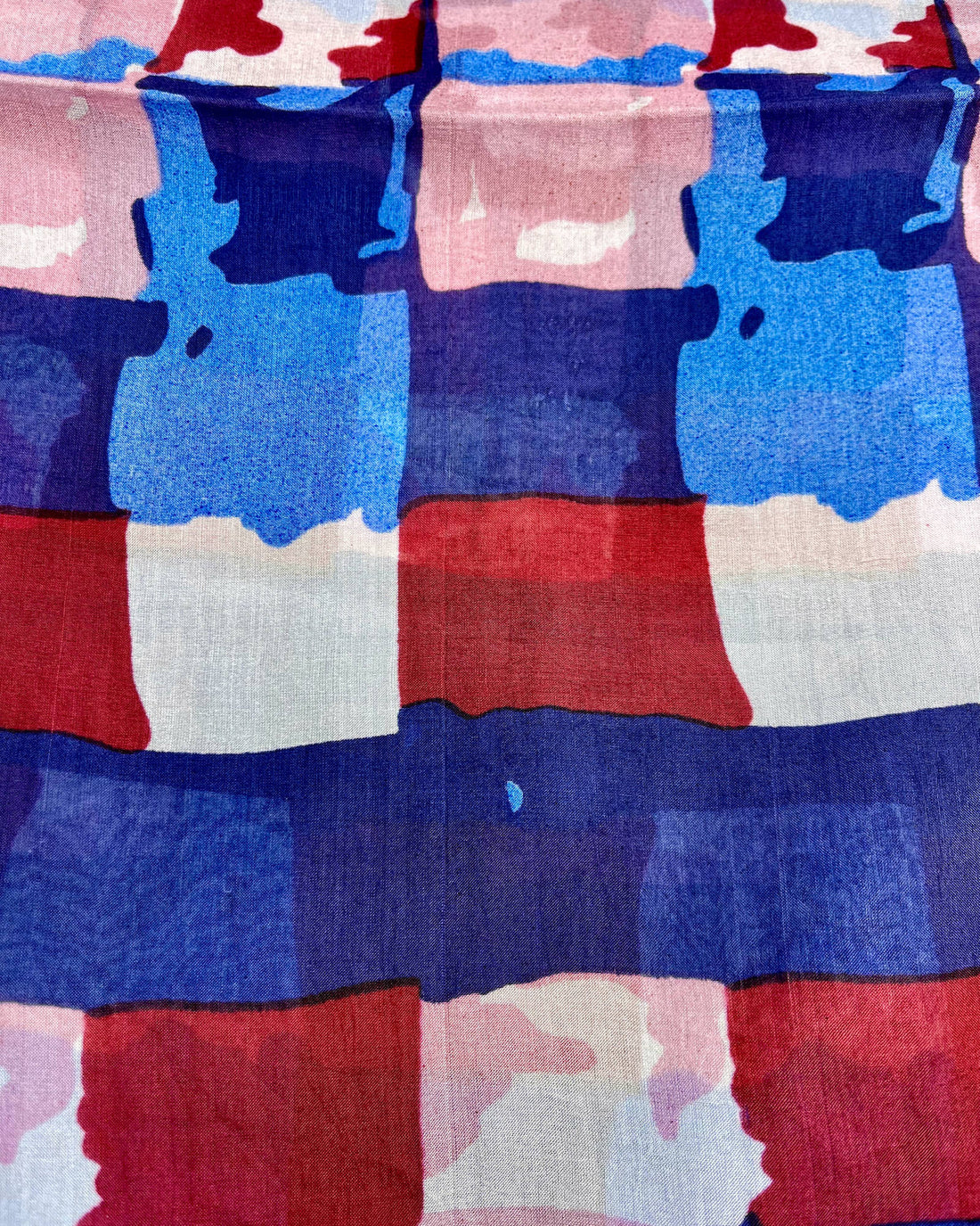 FOULARD EVORA BLU