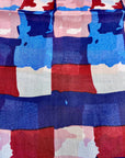 FOULARD EVORA IN SETA BLU