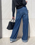 DENIM CON RISVOLTO ROMA