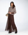 PANTALONE PIZZO SHARA MORO