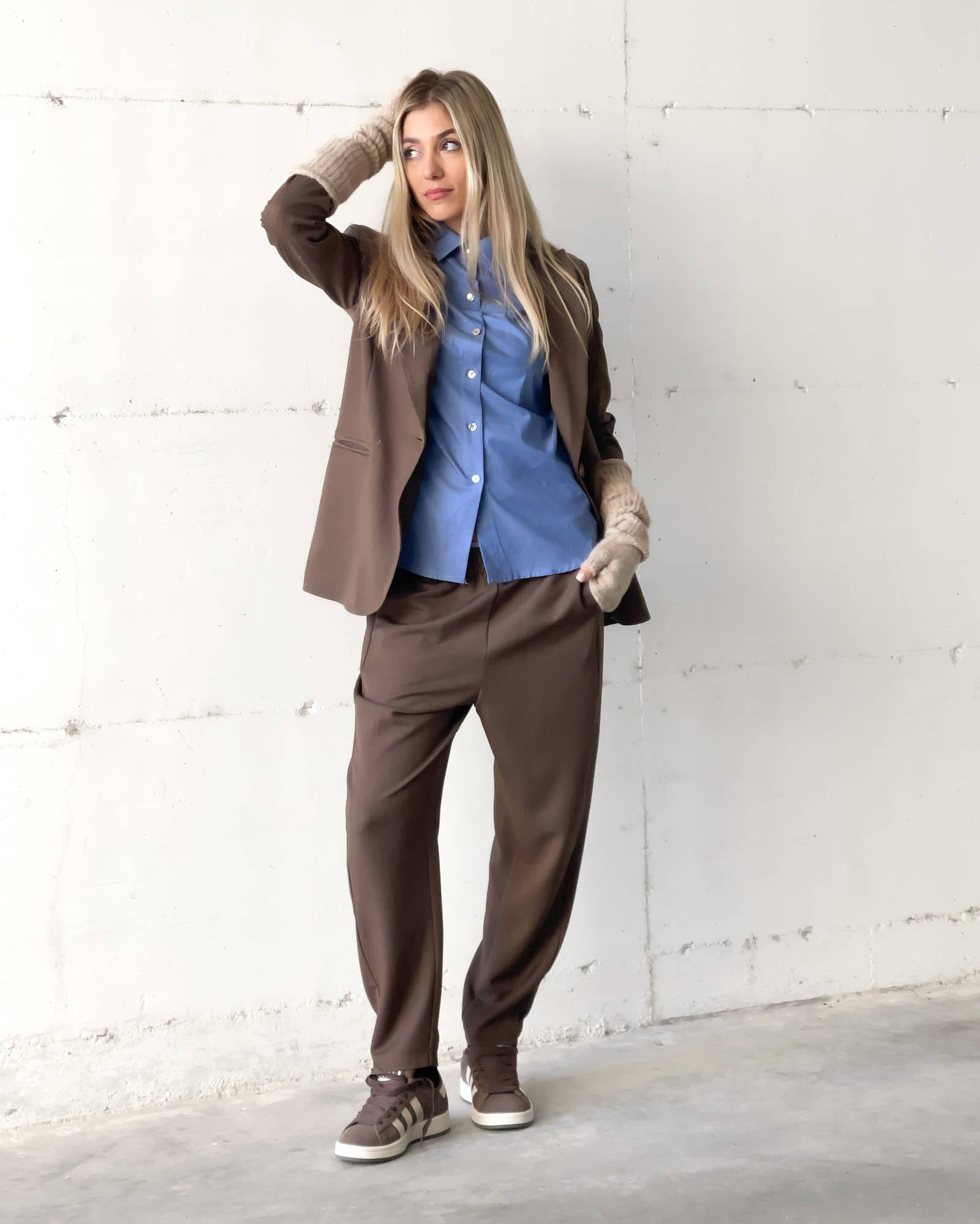 JACOB TROUSERS COFFEE