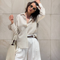 CAMICIA LEVANTE SABBIA