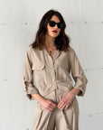 CAMICIA JOHANNA TOAST