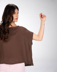 BLUSA GIGLIO CHOCO