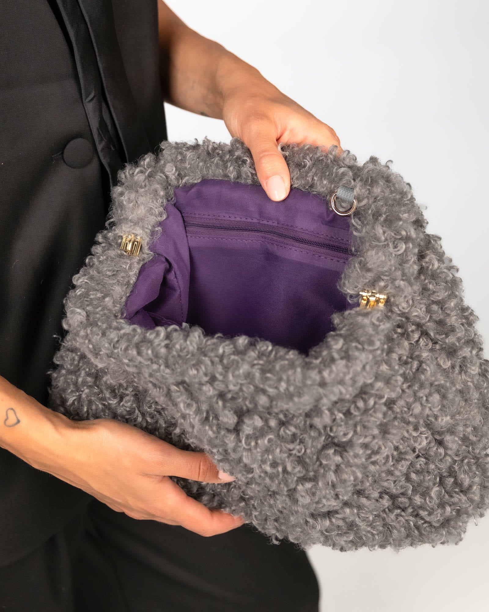 BORSA FROU GRIGIO