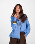 CAMICIA LUIS AZZURRO